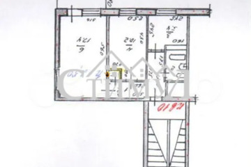 2-к квартира, 42,2 м², 3/5 эт.