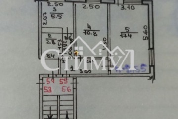 2-к квартира, 42,3 м², 4/5 эт.